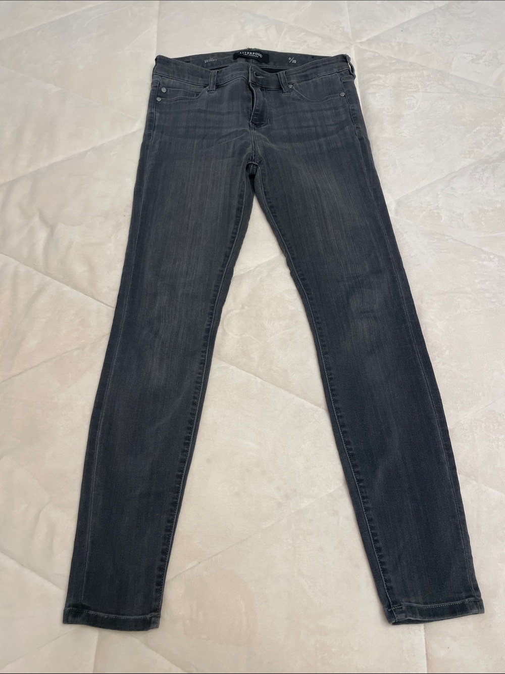 Liverpool Women's Skinny Jeans in Dark Charcoal